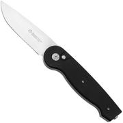 Maserin Summit 490-G10N, Satin Magnacut, Black G10 zakmes