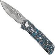 Maserin 502/DM POWER MagnaCore, MagnaCut Damascus, Frost Fatcarbon, Limited Edition zakmes, Sergio Consoli design