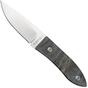 Image for Maserin AM22, 923-RB Blue Poplar Burl, fixed knife, Atillio Morotti design