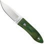 Image for Maserin AM22, 923-RV Green Poplar Burl, fixed knife, Atillio Morotti design