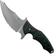 Maserin Badger 940-G10N Black G10 cuchillo fijo, Alessandro Zanin design