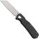 Afbeelding voor Maserin Pulse 631/MCN Stonewashed CPM MagnaCut, Black micarta zakmes, Igor Bortolussi design