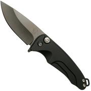 Medford Smooth Criminal S35VN, Black PVD Blade, PVD Handle, PVD Hardware pocket knife