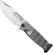 Medford USMC Fighter Flipper S45VN Tumbled Blade, Tumbled Handle, PVD Hardware and Pocket Clip, couteau de poche