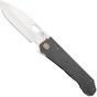 Bild für Medford 187 DP 25-187DP-02, Tumbled D2 Droppoint, Black DLC Handle, Brass/Bronze Hardware, Taschenmesser