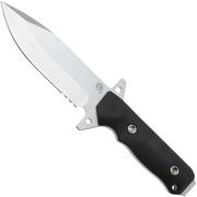 Medford AIO-2, Tumbled CPM 3V Blade, Black G10, survival mes 