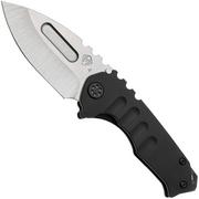 Medford Praetorian Genesis T 25-GNT-01 S45VN Tumbled Drop Point Blade, DLC Handles, Black Hardware und DLC Clip, Taschenmesser