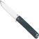 Afbeelding voor Medford M-48, 25-M48-01, S45VN Tumbled Blade, Blue Aluminum Handle, Flamed Hardware zakmes