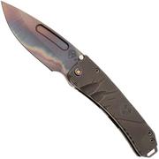 Medford Midi Marauder 25-MM-01, Vulcan S45VN Droppoint Blade, Fallout Handle, Flamed Hardware zakmes