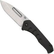 Medford Praetorian Slim 25-PS-02 S45VN Tumbled Drop Point Blade, DLC Handles, DLC Hardware e Clip, coltello da tasca