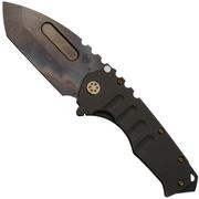 Medford Praetorian T 25-PT-02, S45VN Vulcan Tanto Blade, Bronze Titanium Handle, zakmes