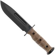Medford USMC Fighter 25-UF-02, DLC S45VN, Brown Micarta survivalmes
