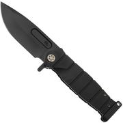 Medford USMC Fighter Flipper 25-UFF-01, S45VN DLC Blade, DLC Titanium Handle, Bronze Hardware zakmes 