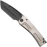 Afbeelding voor Medford Marauder-H 26-MMH-01, Tumbled S45VN Droppoint Blade, DLC Titanium Handles, Flamed Hardware, zakmes