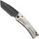 Afbeelding voor Medford Marauder-H 26-MMH-01, Tumbled S45VN Droppoint Blade, DLC Titanium Handles, Flamed Hardware, zakmes