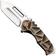 Afbeelding voor Medford Micro T, Tumbled S35VN Tanto Blade, Black Bronze Stained Glass Titanium Handle, Bronze Hardware and Clip, zakmes