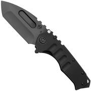 Afbeelding voor Medford Praetorian T 26-PT-01, DLC S35VN Tanto, DLC Titanium Handle, DLC Hardware zakmes