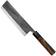 Image pour Munetoshi Black Hammer-Tone Nakiri, couteau à légumes 16,5 cm