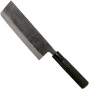 Munetoshi Nashiji Black Nakiri couteau à légumes 16.5 cm