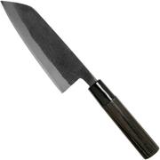 Munetoshi Nashiji Black Ko-Bunka couteau de chef 13.5 cm