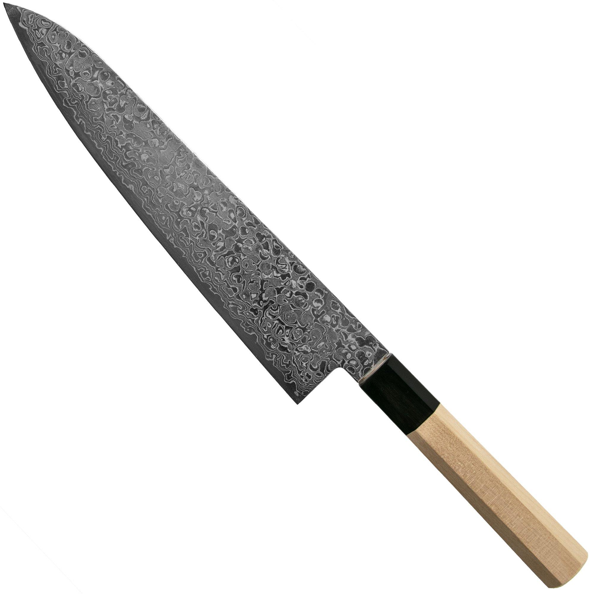 Nóż szefa kuchni Mujun Sekiso 10AG-24 gyuto, 24 cm