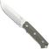 Afbeelding voor MKM Base Camp MK-BC-GC Niolox, Green Canvas Micarta, vaststaand mes, Simone Tonolli design