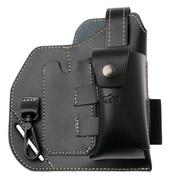 Afbeelding voor MKM EDC Belt Organizer Sheath MK BOLS-1BK Black Leather, riemholster