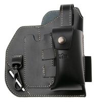 Afbeelding voor MKM EDC Belt Organizer Sheath MK BOLS-1BK Black Leather, riemholster