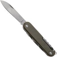 Image for MKM Campo 7 CP07MAG-GC MagnaCut Green Canvas Micarta, pocket knife