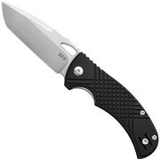 Afbeelding voor MKM Ciras MK CR-GBK Stonewashed 14C28N, Black G10, zakmes, Les George design
