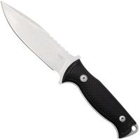 Afbeelding voor MKM Delta DL-GBK Stonewashed N690, Black G10, vaststaand mes, Les George design