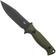 Afbeelding voor MKM Delta DL-GODB TOP SHIELD Black N690, OD Green G10, vaststaand mes, Les George design