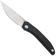 Afbeelding voor MKM Detonario DT-ABK Stonewashed Böhler M390, Black Aluminium, zakmes, TNT Knives design