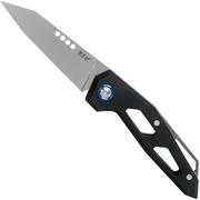 MKM Edge EG-ABK Black Aluminum pocket knife, Graciut design