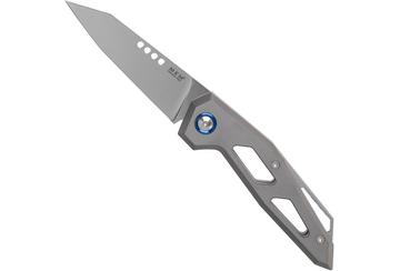 MKM Edge EG-T Sandblasted Titanium pocket knife, Graciut design