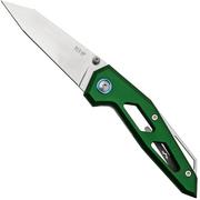MKM Edge Linerlock EGL-AGR Green Aluminum pocket knife, Graciut design