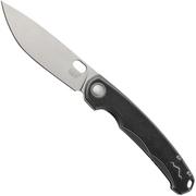 MKM Eclipse MK-EL-GYBK Magnacut, Plain Titanium Blackwashed Titanium Overlay, pocket knife