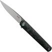 Image for MKM Flame Drop FL01-FCT Marble Carbon Fibre pocket knife, Michael Zieba design