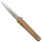Imagem para MKM Flame Light FL02L-NC punhal, micarta natural, navalha