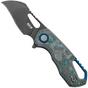 Obraz dla Nóż składany MKM Isonzo FX03-1CAD Hawkbill Dark Stonewashed, Arctic Storm Carbon Fibre, projekt Jesper Voxnaes
