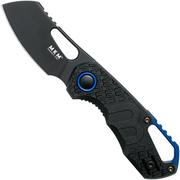 MKM Isonzo FX03-2PBK Cleaver Black FRN coltello da tasca, Jesper Voxnaes design