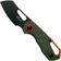 Image pour  MKM Isonzo FX03-2PGO Cleaver OD Green FRN, Black Blade couteau de poche, Jesper Voxnaes design