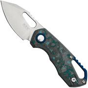 MKM Isonzo FX03-3CA Clip Point Stonewashed, Arctic Storm Carbon Fiber zakmes, Jesper Voxnaes design