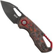 MKM Isonzo FX03-3CLD Clip Point Dark Stonewashed, Lava Flow Carbon Fibre navalha, Jesper Voxnaes design