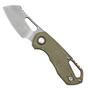 Image for MKM Isonzo FX03M-2GC Cleaver M390, Green Canvas Micarta pocket knife, Jesper Voxnaes design