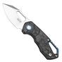 Imagem para MKM Isonzo FX03M-3CM Clippoint Marble Carbon Fiber navalha, Jesper Voxnaes design