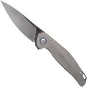 MKM Goccia GC-T Blasted Titanium pocket knife, Jens Anso design