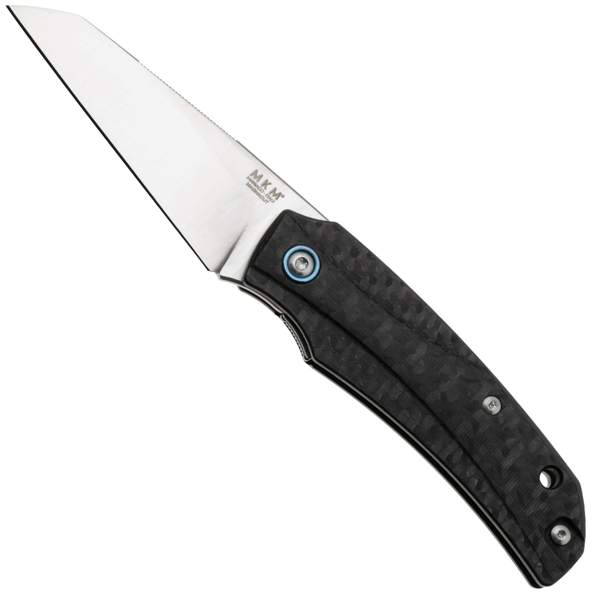 Nóż składany MKM Ice MK IC-CF Satin Magnacut, Carbon Fiber, projekt Tommaso Rumici i Denis Simonutti