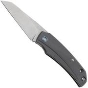 MKM Ice MK IC-GGY Stonewashed Magnacut, Grey G10, Taschenmesser, Tommaso Rumici und Denis Simonutti Design