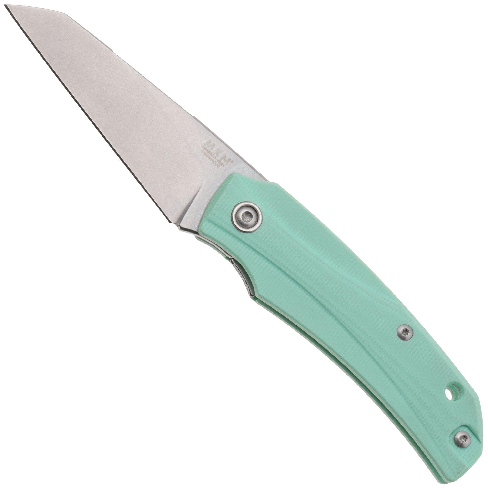 MKM Ice MK IC-GTY Stonewashed Magnacut, Blue G10, Taschenmesser, Tommaso Rumici und Denis Simonutti Design